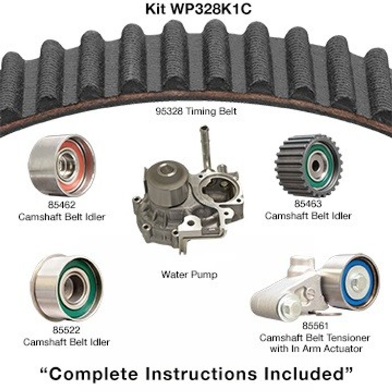 Dayco WP328K1C Engine Timing Belt Kit with Water Pump