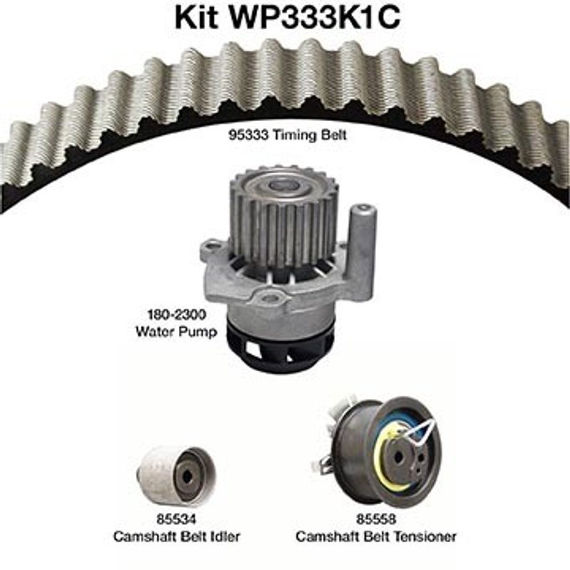 Dayco WP333K1C Engine Timing Belt Kit with Water Pump