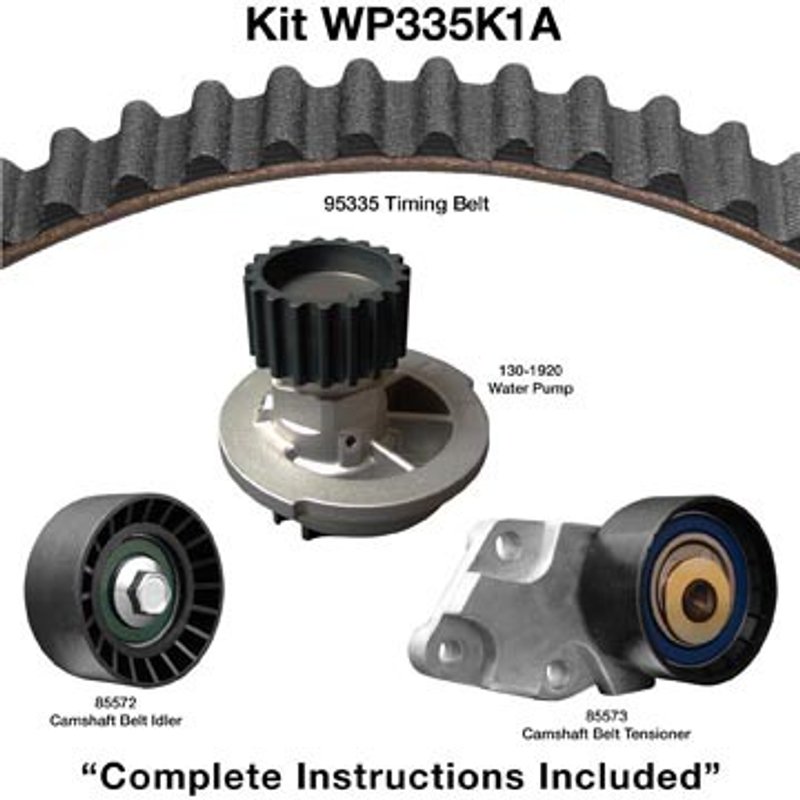 Dayco WP335K1A Engine Timing Belt Kit with Water Pump