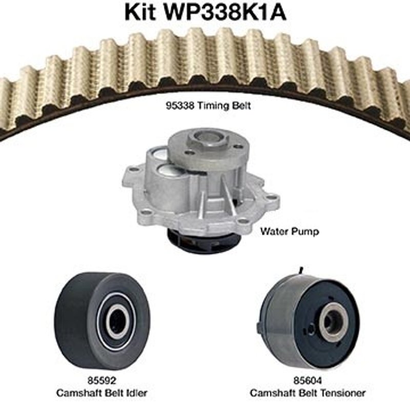 Dayco WP338K1A Engine Timing Belt Kit with Water Pump
