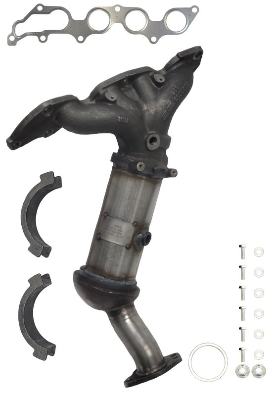 Eastern Convertors 30605 Catalytic Converter with Integrated Exhaust Manifold - Front