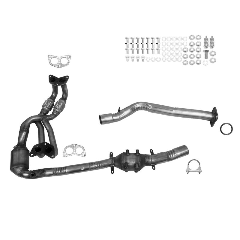 Eastern Convertors 41256 Catalytic Converter with Integrated Exhaust Manifold - Front