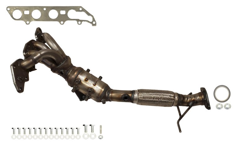 Eastern Convertors 41266 Catalytic Converter with Integrated Exhaust Manifold - Front