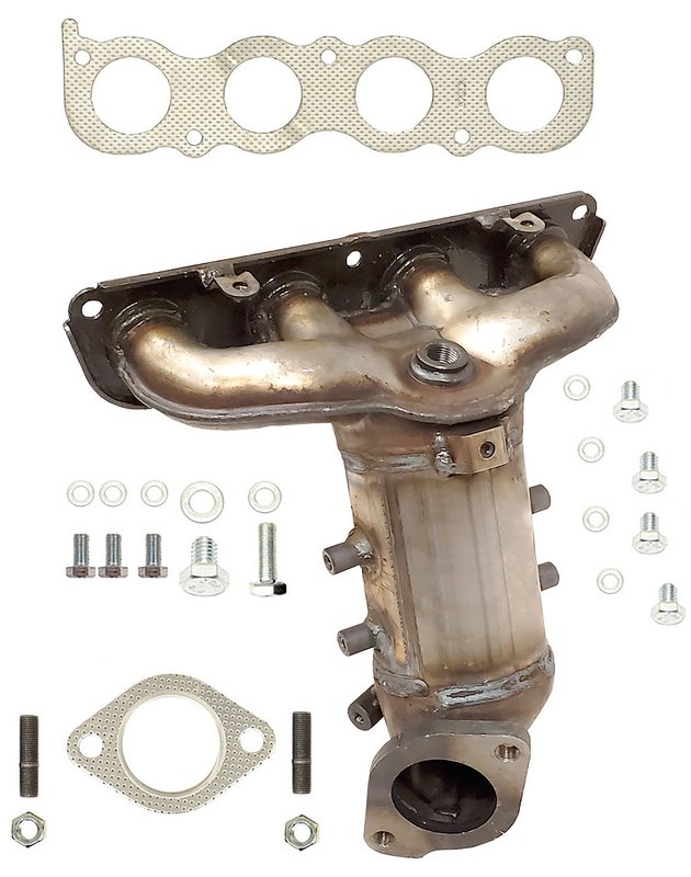 Eastern Convertors 41352 Catalytic Converter with Integrated Exhaust Manifold - Front