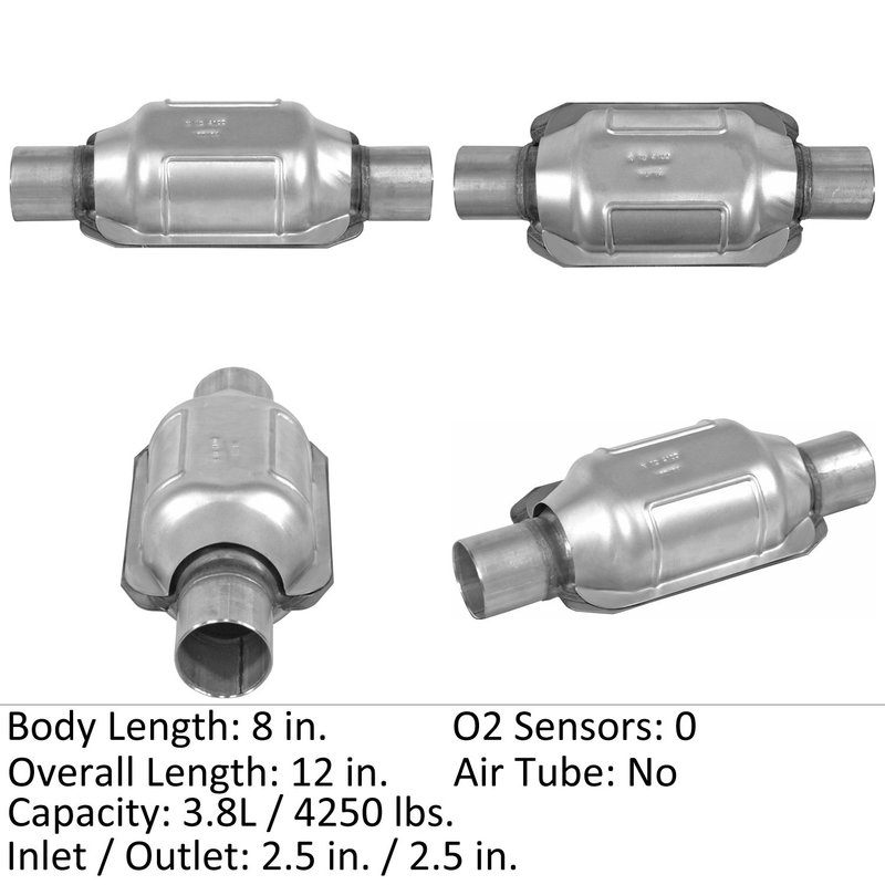 Eastern Convertors 70249 Catalytic Converter - Center or Rear