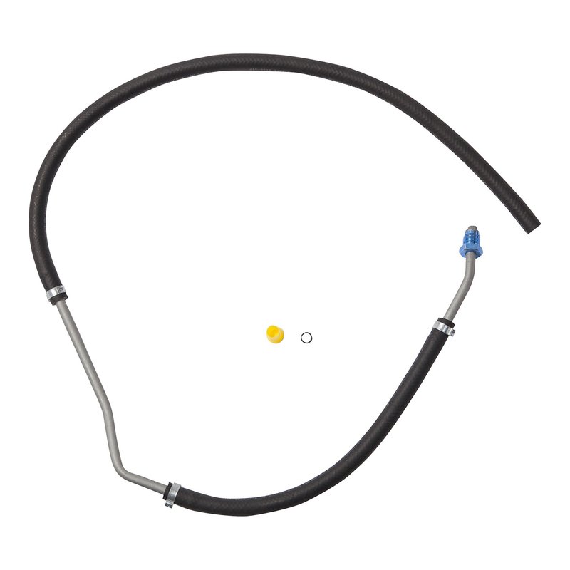 Edelmann 80597 Power Steering Return Line Hose Assembly - From Gear or Gear To Cooler