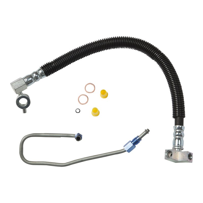 Edelmann 80644 Power Steering Pressure Line Hose Assembly - Pump To Rack