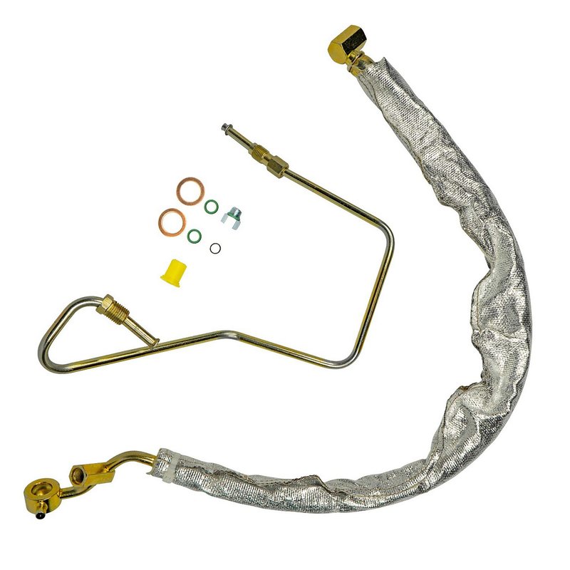 Edelmann 80648E Power Steering Pressure Line Hose Assembly - Pump To Rack