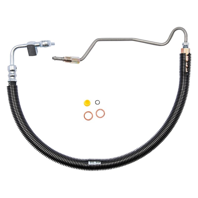 Edelmann 80651 Power Steering Pressure Line Hose Assembly - Pump To Rack