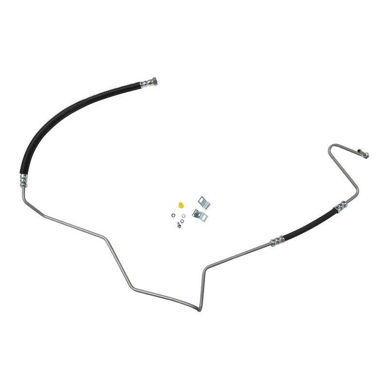 Edelmann 91568 Power Steering Pressure Line Hose Assembly - Pump To Hydroboost, Pump To Hydroboost (Lower) or Skid Control To Hydroboost
