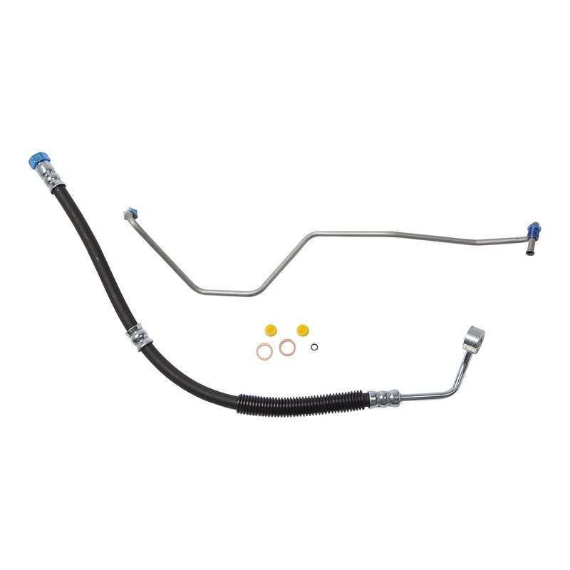 Edelmann 92390 Power Steering Pressure Line Hose Assembly - Pump To Rack