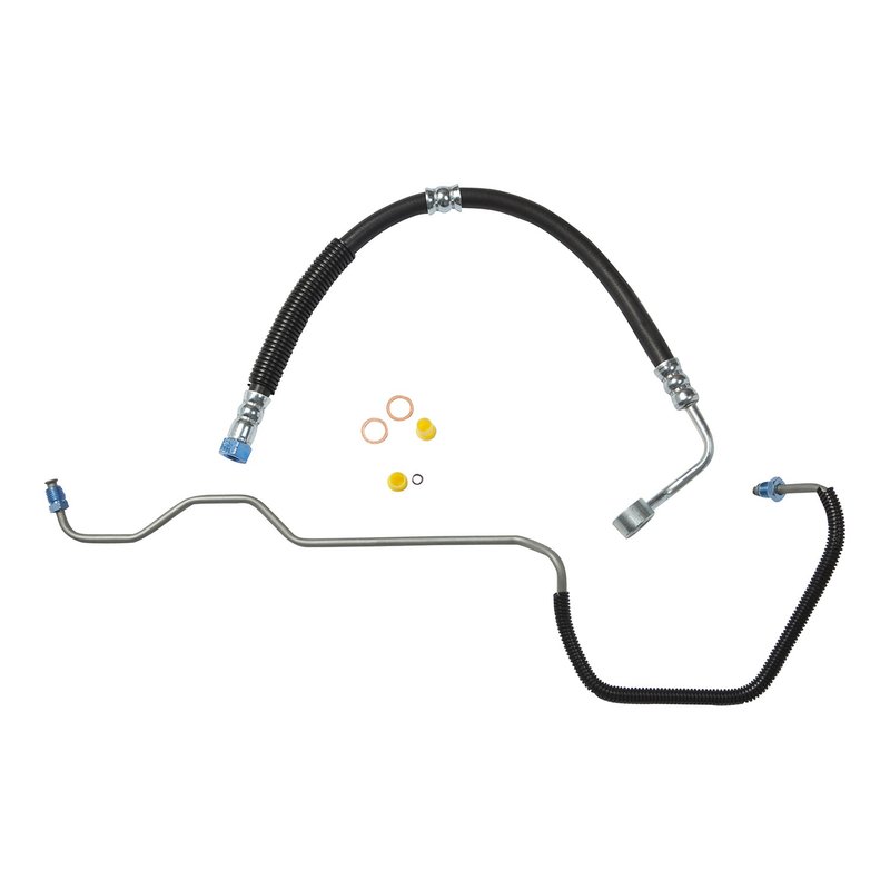 Edelmann 92391 Power Steering Pressure Line Hose Assembly - Pump To Rack