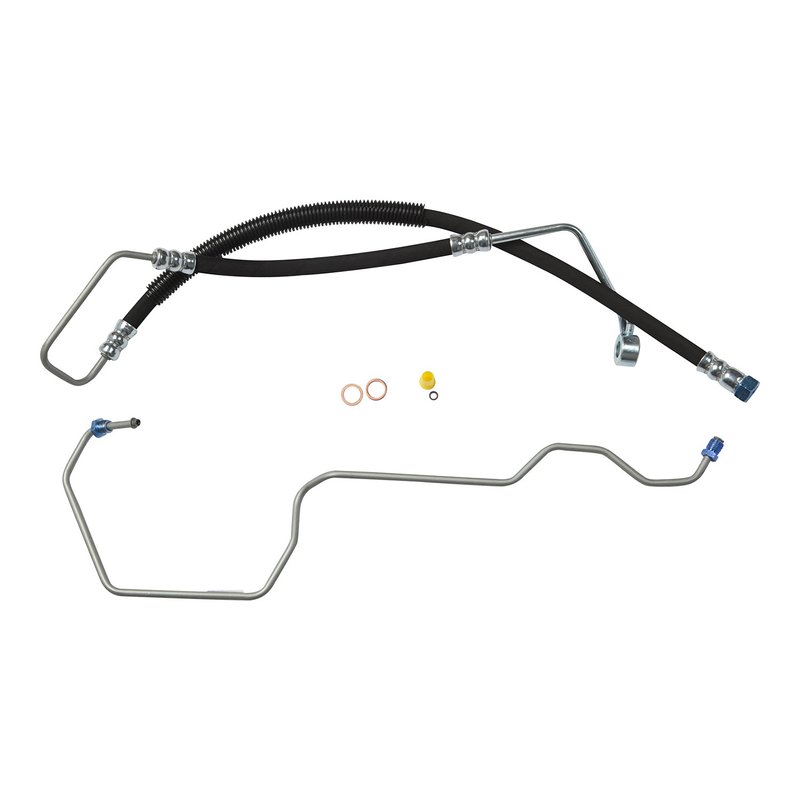 Edelmann 92413 Power Steering Pressure Line Hose Assembly - Pump To Rack