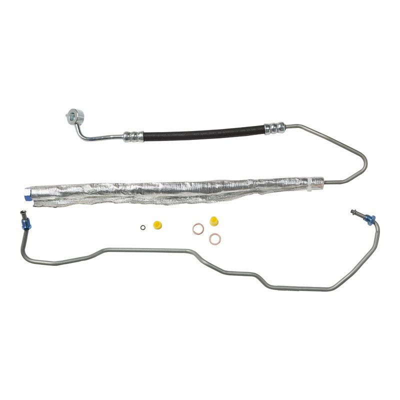 Edelmann 92415 Power Steering Pressure Line Hose Assembly - Pump To Rack