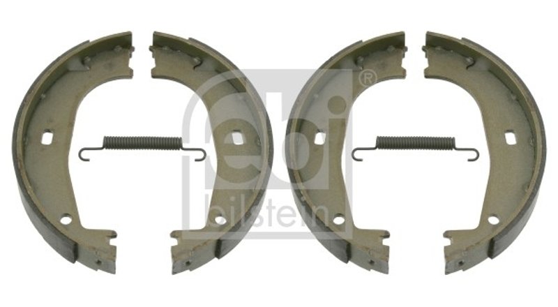 Febi 10285 Parking Brake Shoe Set - Rear