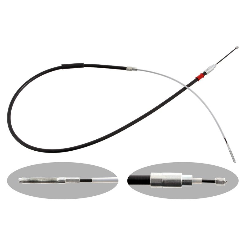 Febi 28736 Parking Brake Cable - Rear Right or Right