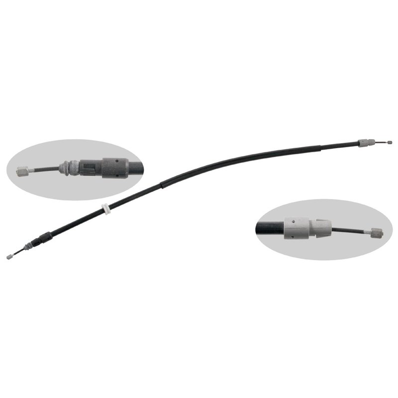 Febi 34908 Parking Brake Cable - Rear or Rear Right