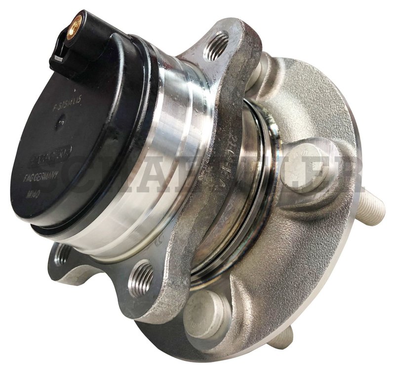 FAG 575141.15 Wheel Bearing and Hub Assembly - Rear