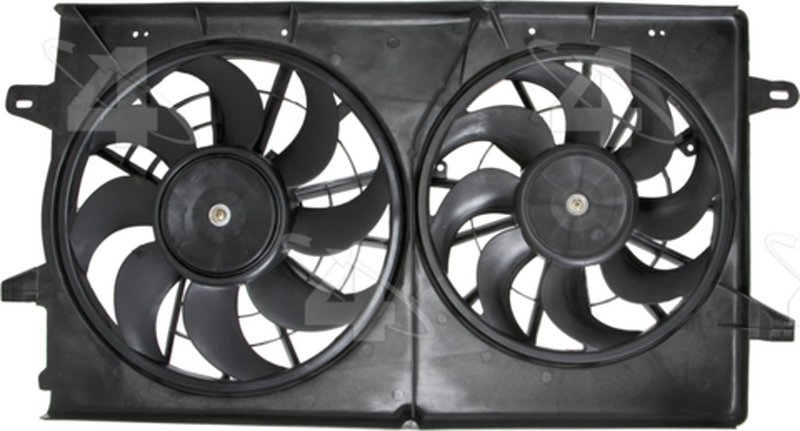 Four Seasons 75210 Dual Radiator and Condenser Fan Assembly