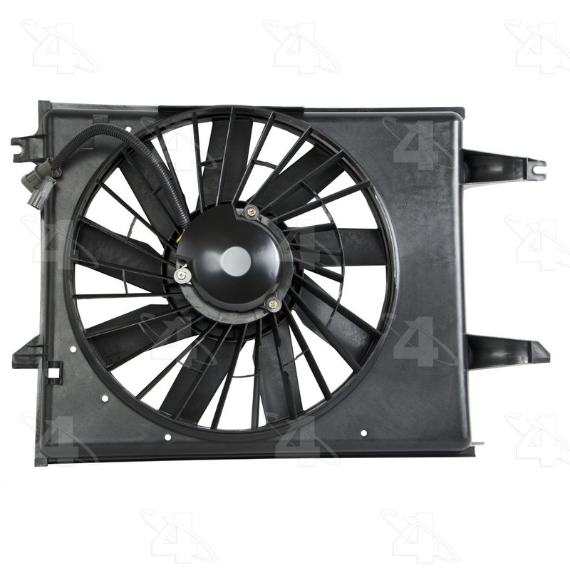 Four Seasons 75221 Dual Radiator and Condenser Fan Assembly