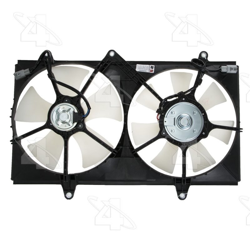 Four Seasons 75250 Dual Radiator and Condenser Fan Assembly