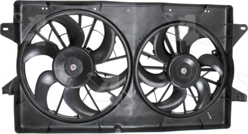 Four Seasons 75300 Dual Radiator and Condenser Fan Assembly
