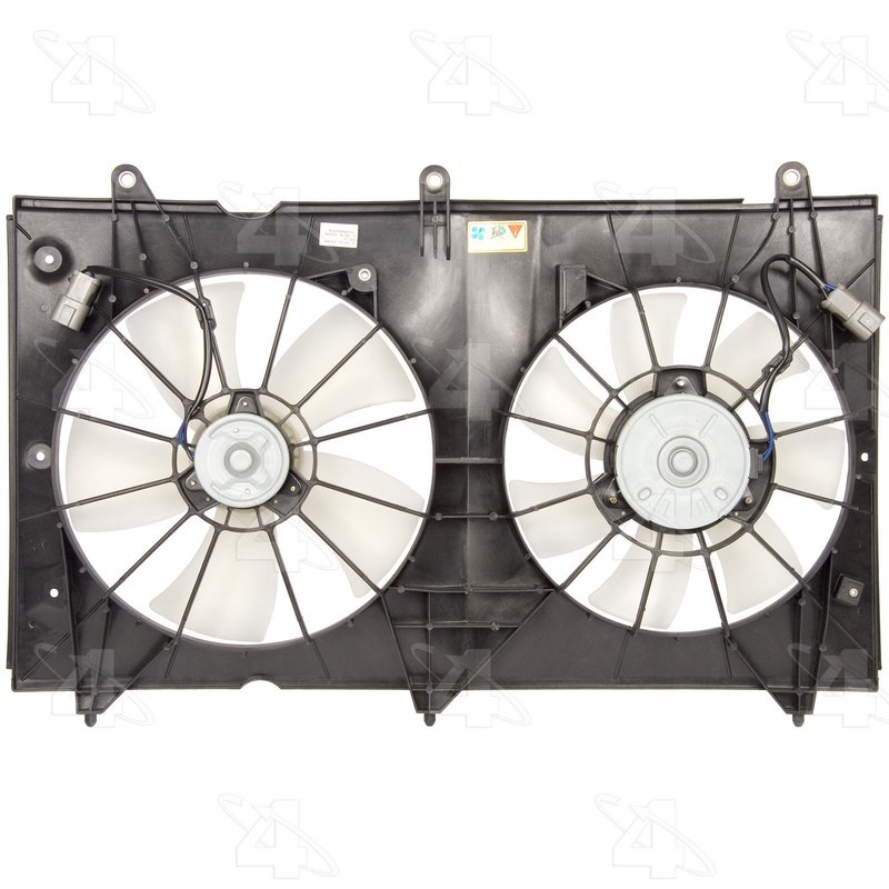 Four Seasons 75358 Dual Radiator and Condenser Fan Assembly