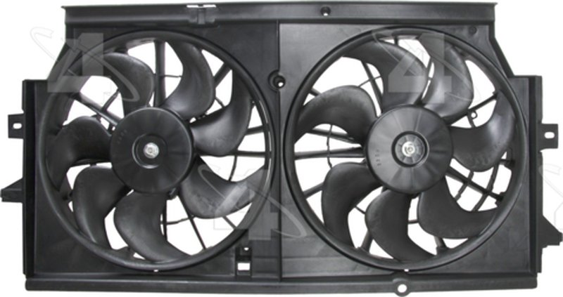Four Seasons 75512 Dual Radiator and Condenser Fan Assembly