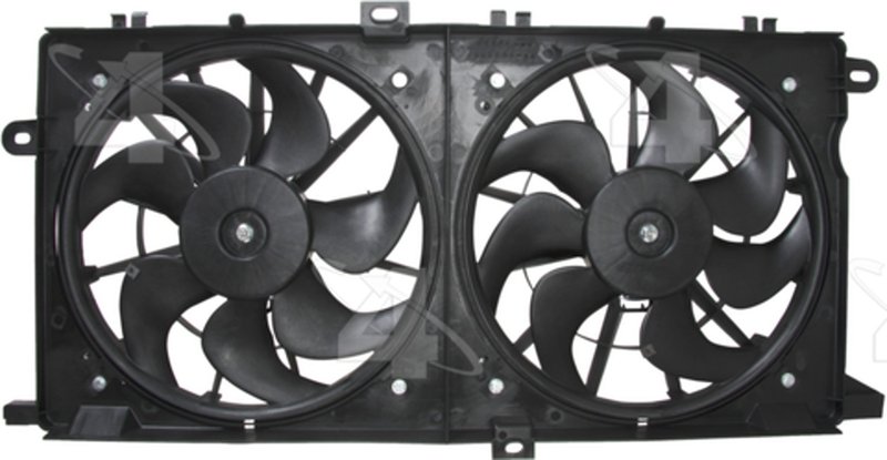 Four Seasons 75531 Dual Radiator and Condenser Fan Assembly