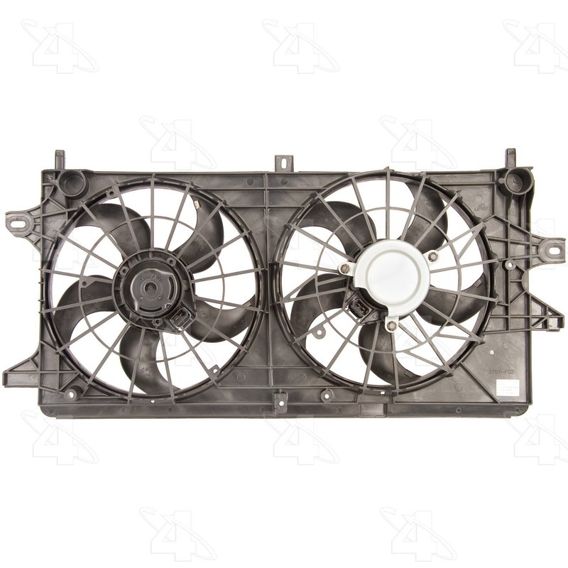Four Seasons 75608 Dual Radiator and Condenser Fan Assembly