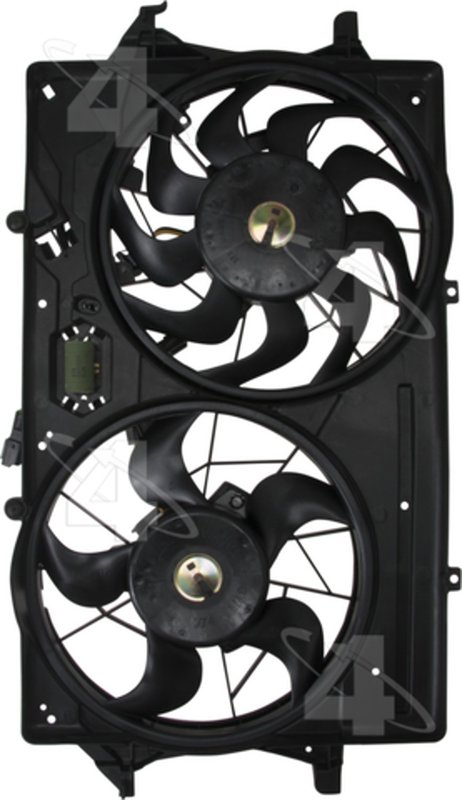 Four Seasons 75649 Dual Radiator and Condenser Fan Assembly