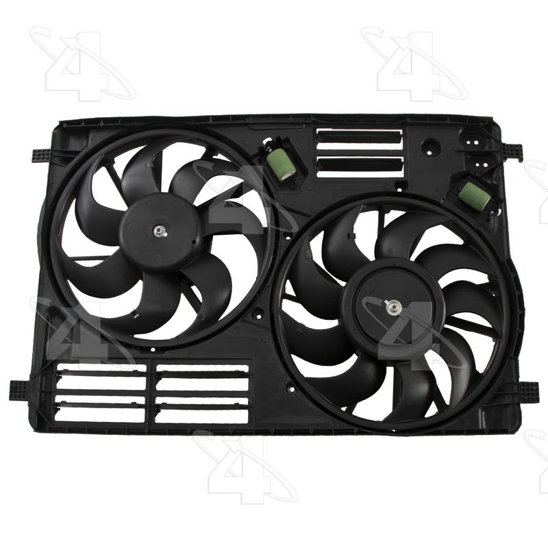 Four Seasons 75950 Dual Radiator and Condenser Fan Assembly