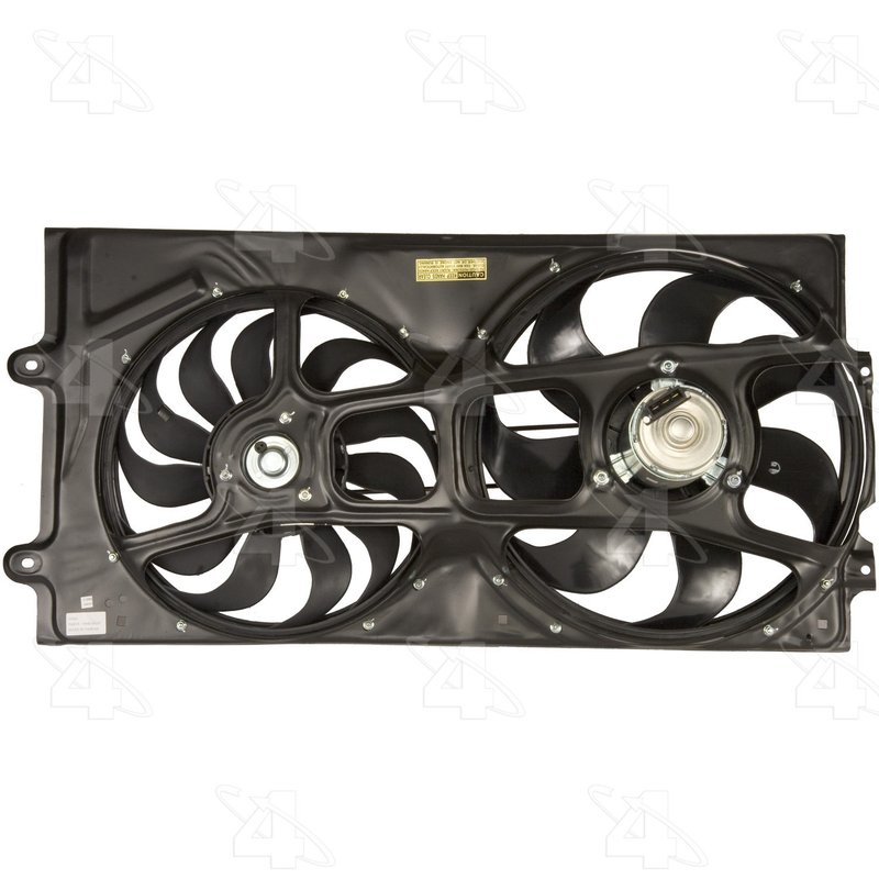 Four Seasons 76102 Dual Radiator and Condenser Fan Assembly