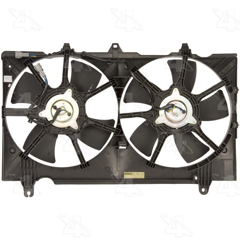 Four Seasons 76137 Dual Radiator and Condenser Fan Assembly