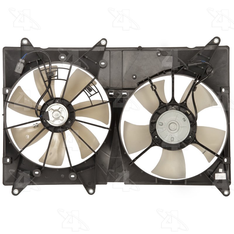 Four Seasons 76143 Dual Radiator and Condenser Fan Assembly