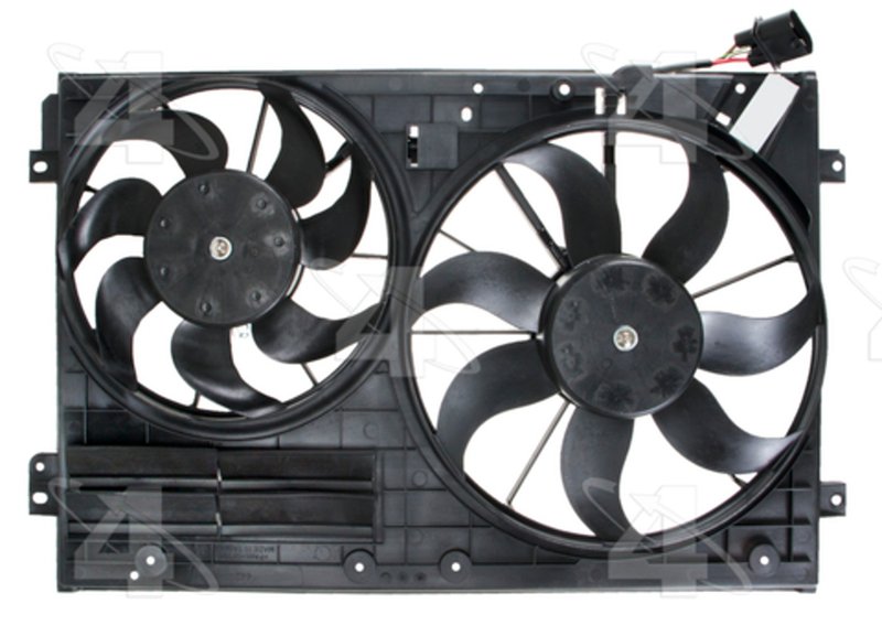 Four Seasons 76304 Dual Radiator and Condenser Fan Assembly