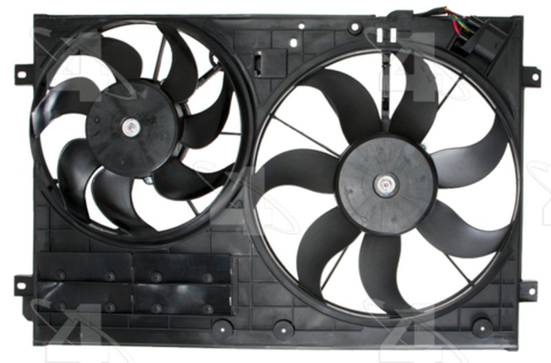 Four Seasons 76320 Dual Radiator and Condenser Fan Assembly