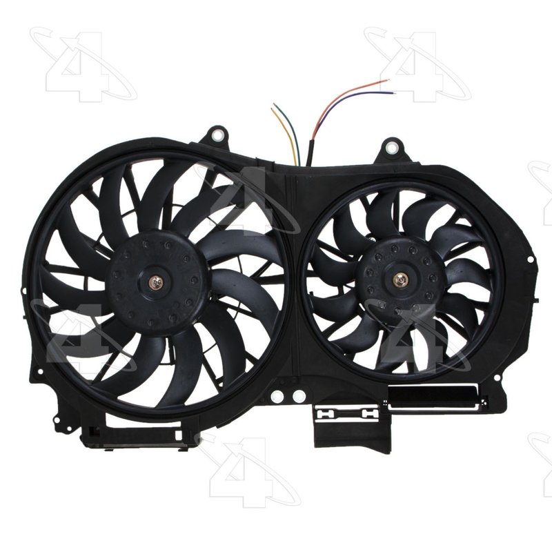 Four Seasons 76344 Dual Radiator and Condenser Fan Assembly