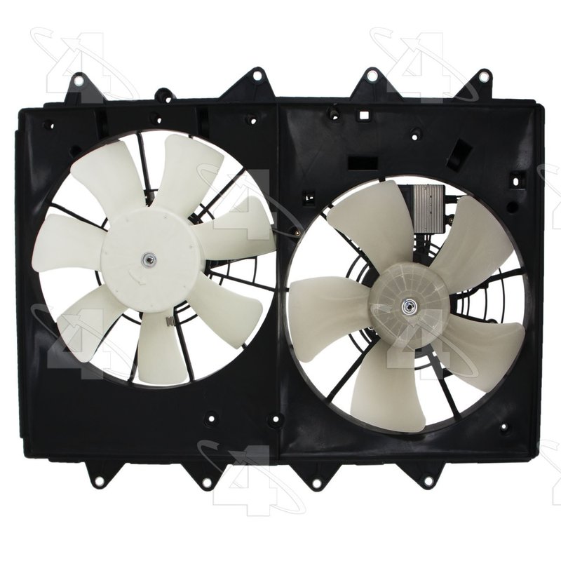 Four Seasons 76355 Dual Radiator and Condenser Fan Assembly