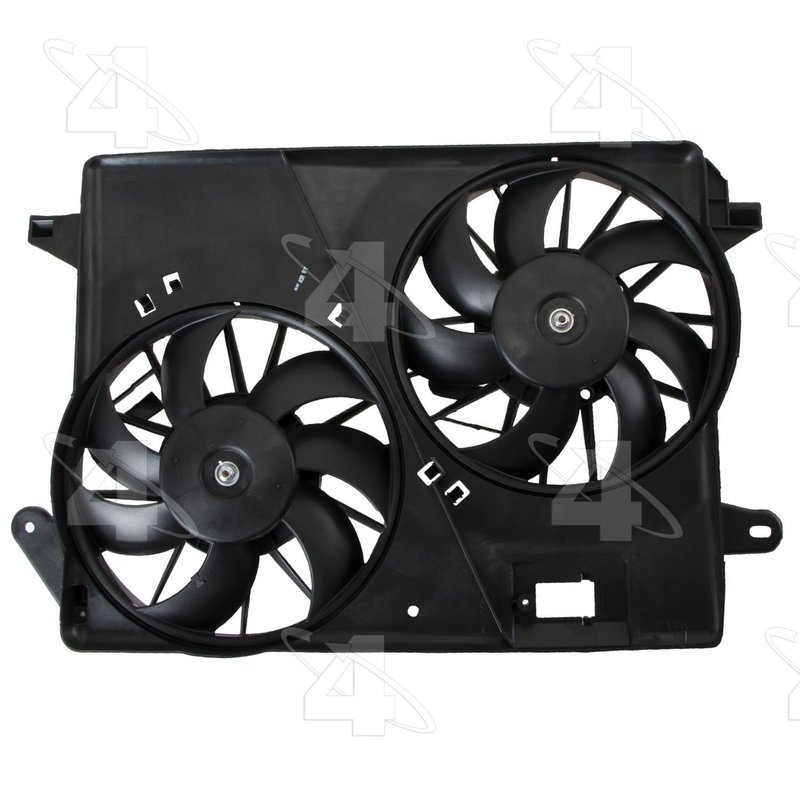Four Seasons 76387 Dual Radiator and Condenser Fan Assembly