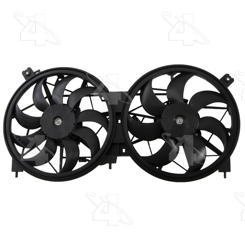 Four Seasons 76404 Dual Radiator and Condenser Fan Assembly