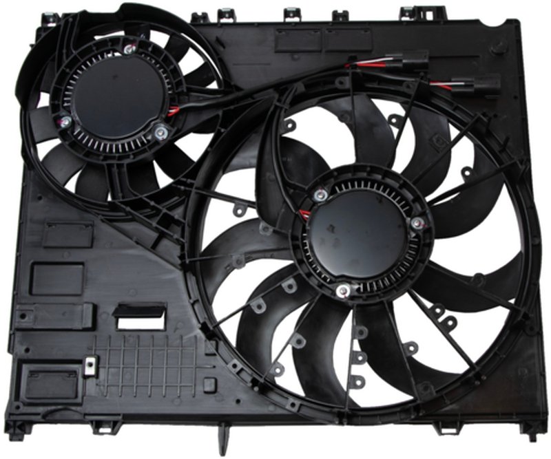 Four Seasons 76411 Dual Radiator and Condenser Fan Assembly