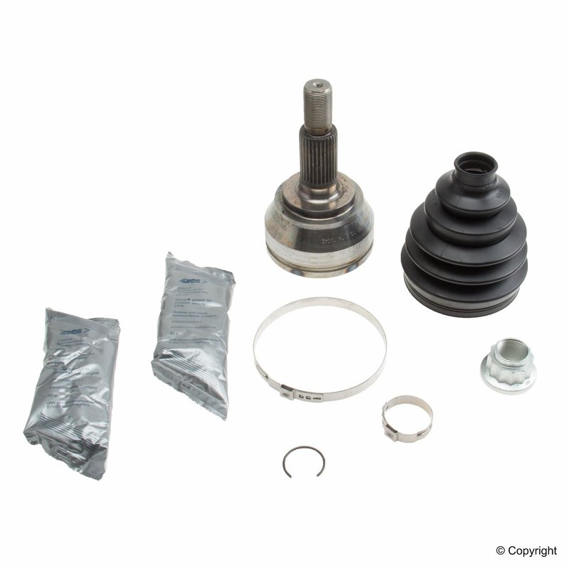 GKN Loebro 304557 Drive Shaft CV Joint Kit - Front Outer or Front Right Outer