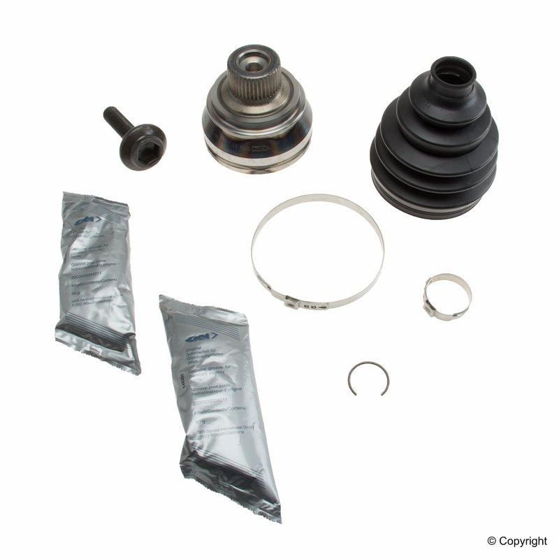 GKN Loebro 304954 Drive Shaft CV Joint Kit - Front Right Outer