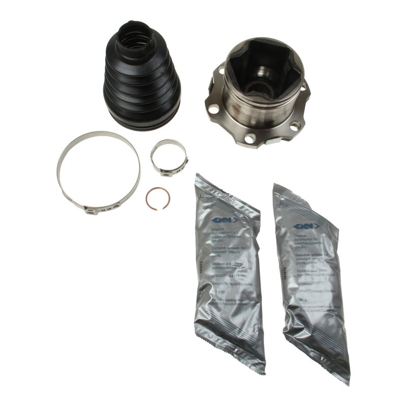 GKN Loebro 305530 Drive Shaft CV Joint Kit - Front Right Inner