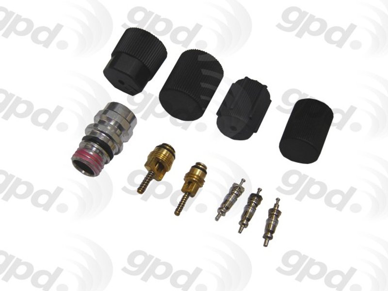 Global Parts 1311572 A/C System Valve Core and Cap Kit