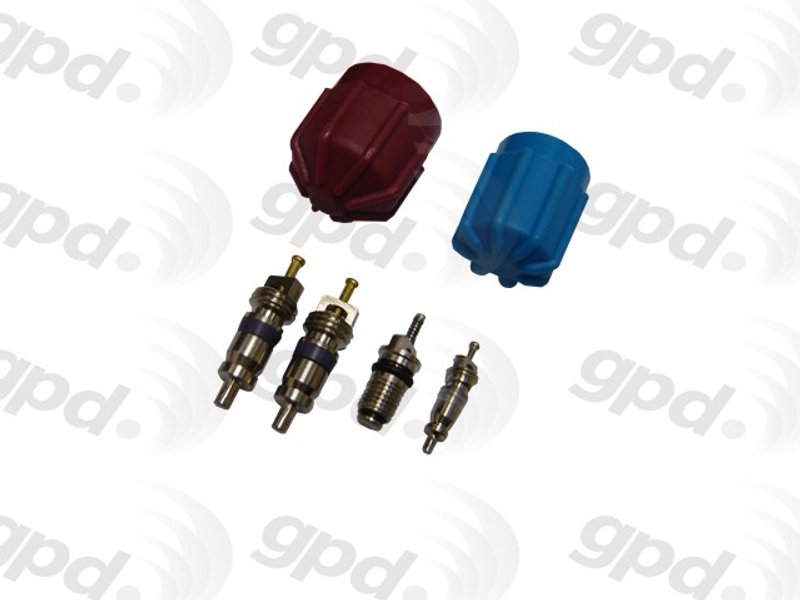 Global Parts 1311574 A/C System Valve Core and Cap Kit
