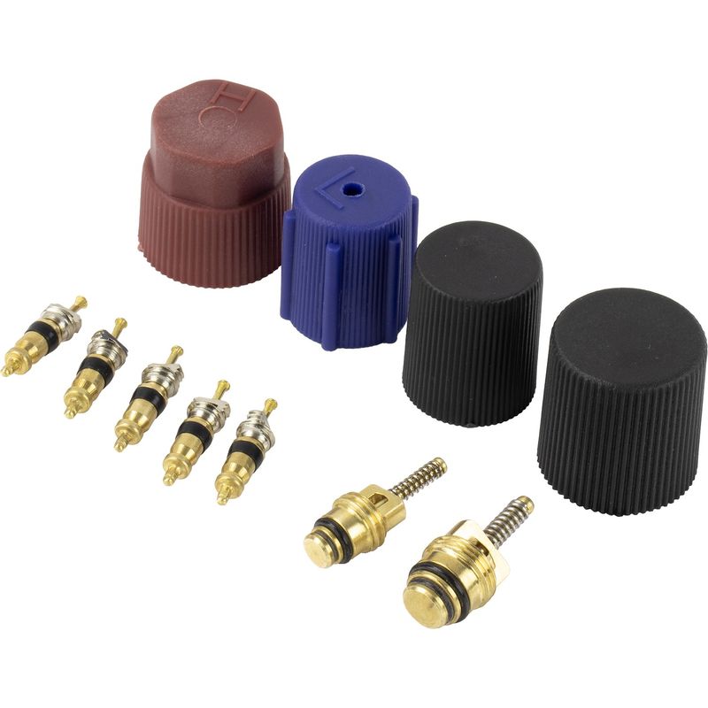 Global Parts 1311751 A/C System Valve Core and Cap Kit