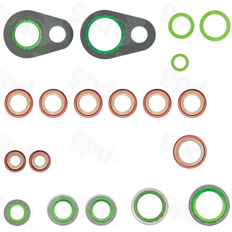 Global Parts 1321374 A/C System O-Ring and Gasket Kit