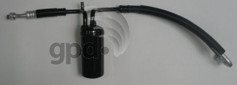 Global Parts 1411641 A/C Accumulator with Hose Assembly